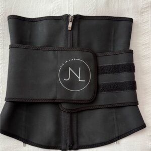 Black Waist Trainer with Logo